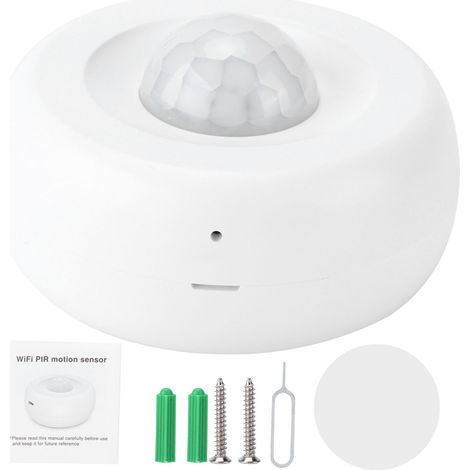 Détecteur de mouvement PIR WiFi intelligent 360°, plafond mural, recharge USB, compatible TUYA, DC5V 2A (1/5)