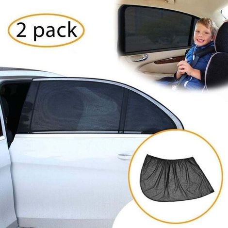 Rideau pare-soleil de voiture en maille, protection solaire, fournitures de voiture, couverture anti-moustiques, rideau pare-soleil de voiture, fenêtre anti-moustiques (1/3)