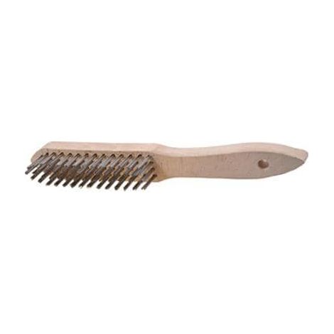 TECWERK Drahtbürste L.295mm 0,35mm VA 3-reihig TECWERK (1/2)