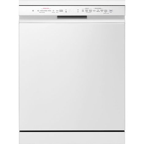 Lave-vaisselle pose libre TrueSteam 14 couverts – Moteur Inverter DirectDrive – Technologie QuadWash pour nettoyage optimal – Connectivité LG ThinQ