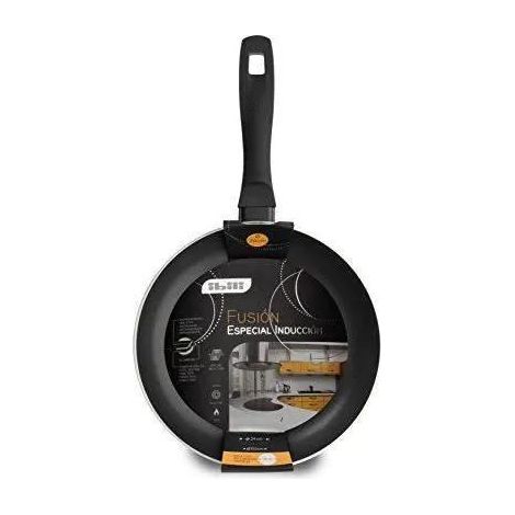 ibli Fusion Bratpfanne 24 cm silber antihaftbeschichtet