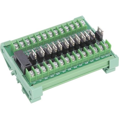 Carte amplificateur de Signal PLC à 12 canaux, Module de relais d'isolation, entrée NPN, sortie PNP DC12-36V (1/5)