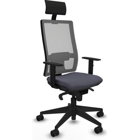 Piqueras et Crespo 1D066N1 Chaise Bureau Gris foncé
