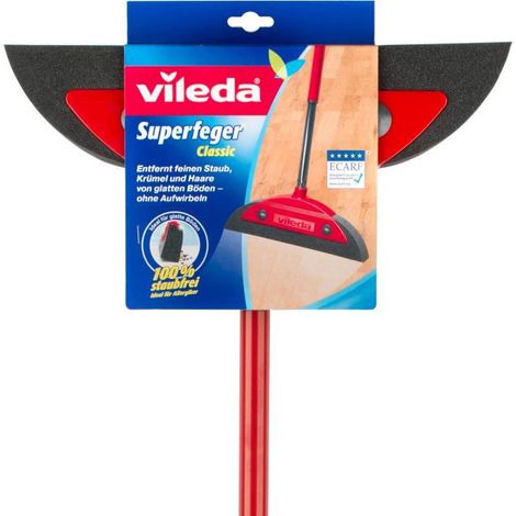 Vileda – Balai à poussière télescopique 97cm – Mélange de plastiques – Nettoyage efficace sur sols durs et moquettes (1/3)
