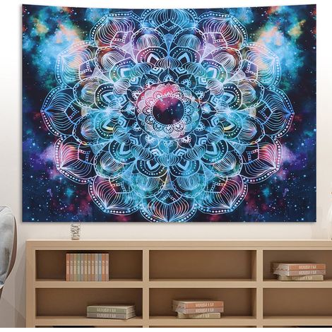 Tenture Murale Moderne en Polyester 150x130cm - Décoration d'Intérieur, Tapis Suspendu pour Chambre