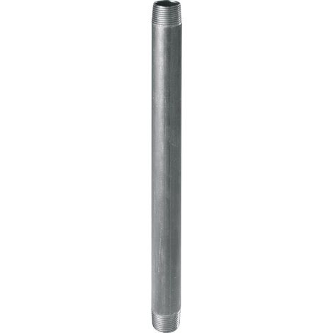 mamelon - mâle / mâle - acier galvanisé - 1 pouce 1/4 - longueur 150 mm - sferaco 530g15033