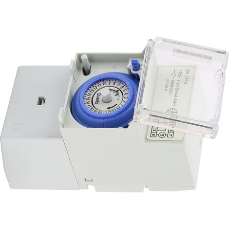 Minuterie mécanique analogique 24 heures SUL181H, 110-230 V, commande manuelle/automatique (1/5)
