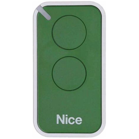 Émetteurs pour portes 2Ch 433Mhz Nice Era Inti Vert