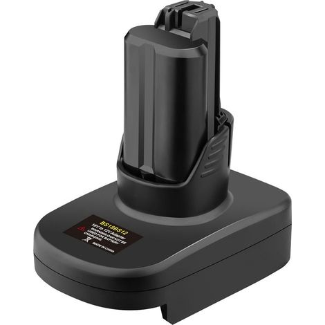 Efficiency Convertisseurs de batterie 12 V Kit de conversion de batterie pour packs de 18 V Compatible avec adaptateur secteur 12 V (1/5)