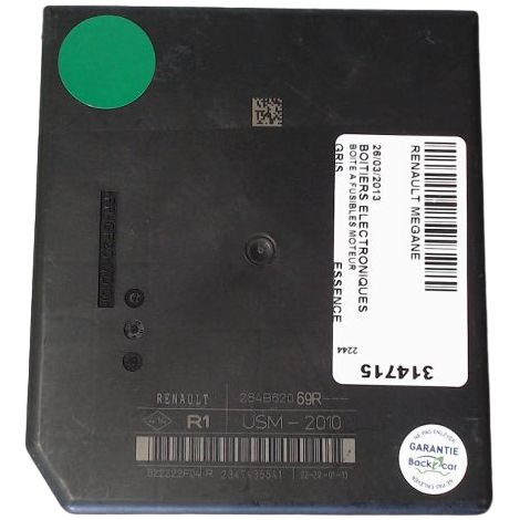Boite A Fusibles RENAULT Megane [PRODUIT D'OCCASION]♻️284b79800r