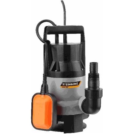 T.I.P. Klar-/ Schmutzwasser Tauchpumpe SDW 400 7500 l/h 5 m 400 Watt Schmutzwassertauchpumpe