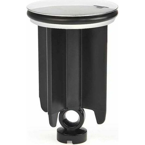 Bonde De Lavabo - Diamètre 40 mm - Hauteur Réglable 70 à 86 mm - Pour Évier Cuisine Et Lavabo Salle De Bain - Noir (1/5)