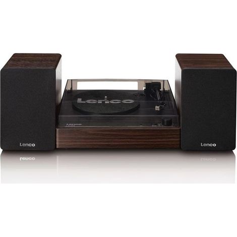 Lenco Giradischi LS-200 Con Bluetooth E Altoparlanti In Legno