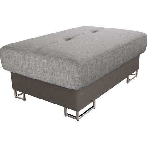 Banco acolchado Comfivo 238, Soft 029 + Lux 05, 42x67x104cm, Diámetro: 0, Cuero ecológico + Tapiz, Patas: Metal, 0