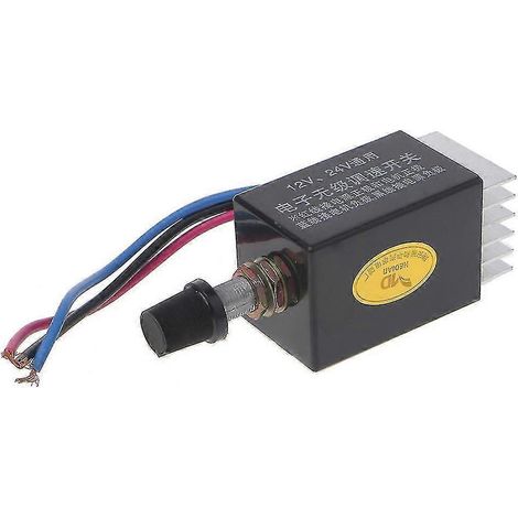 Interrupteur de variateur de vitesse pour moteur, commande de chauffage de ventilateur de camion, dégivreur, CC 12 V 24 V