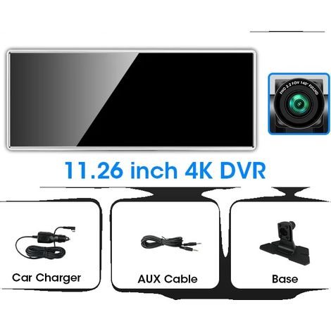 Dashcam, Résolution 4K, Liaison avec Smartphone et Compatibilité avec les Plates-formes Mobiles, 4K DVR Pro (1/2)