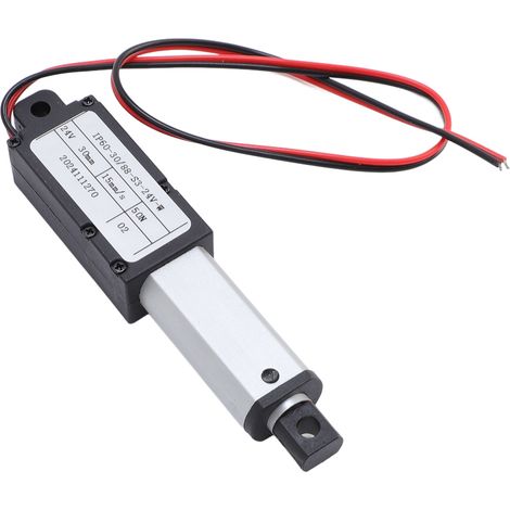Actionneur de mouvement linéaire, course de 30mm, poussée 50N, vitesse de 15 mm/s, Mini électrique pour canapé, Robot inclinable, ouvre-fenêtre (1/5)