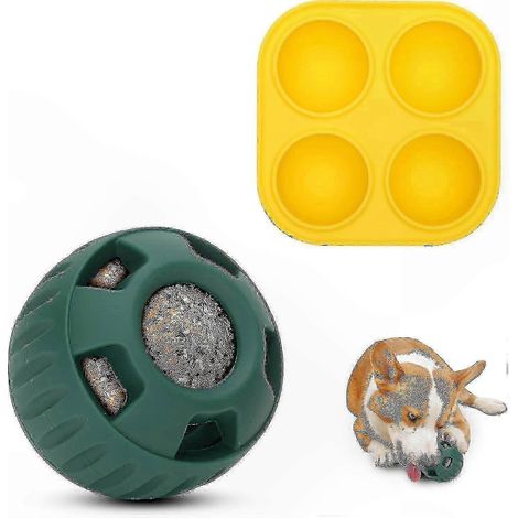 Moule à friandises glacées et jouet à mâcher pour chien, en caoutchouc résistant, jouet pupsicle durable pour animaux de compagnie (1/5)