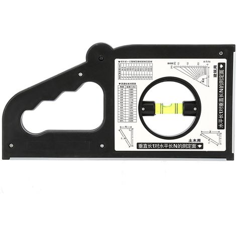 Neigungsmesser für Ingenieure, Neigungsmesslineal, universelles magnetisches Neigungsmesslineal, multifunktionales Neigungsmessgerät (1/5)