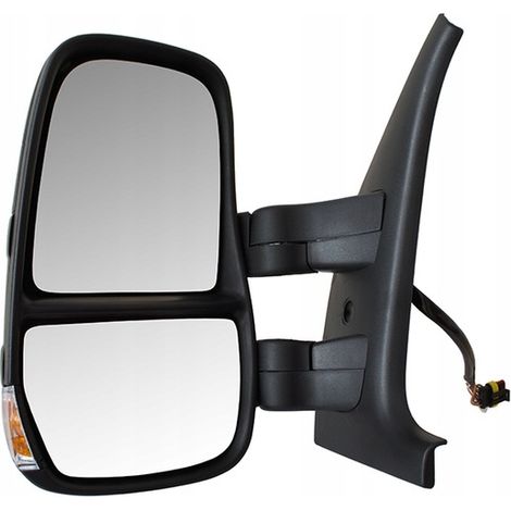 Espejo retrovisor exterior eléctrico Iveco Daily 06-14, brazo corto izquierdo