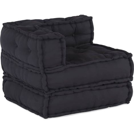 Canapé Modulable 2 pcs Anthracite 70 x 70 x 56 cm tissu CFW121779 (1/5)