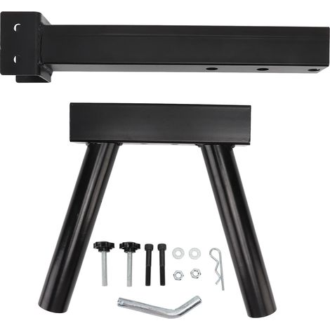 Support de mât drapeau universel pour camion, Jeep, SUV, VR, fixation double tube. (1/5)