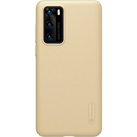 Coque - Huawei P40 - Polycarbonate Rigide - Protection Antichoc - Or - 1 Pièce (1/3)