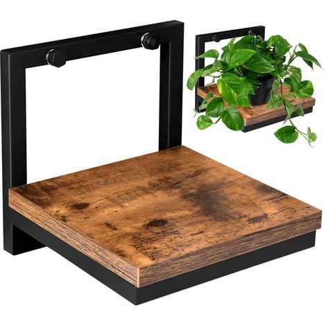 Supporto da parete per fiori Torget Rustic Loft in metallo nero (1/5)