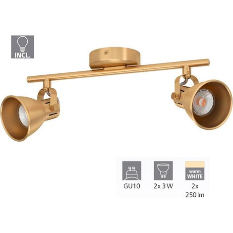 Spot Light Seras GU10 2x3W L: 37 cm B: 6,5 cm Dimmabile (1/5)
