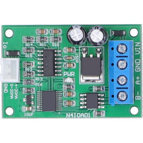 Convertisseur Tension-Courant 12V DC vers 4-20mA 0-20mA Module pour Automates Programmables (1/5)