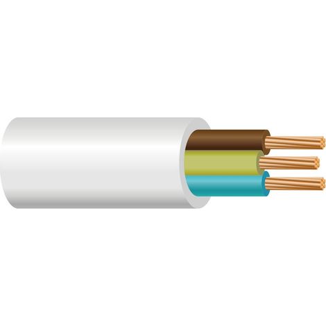 CABLE MANGUERA 500V BL.3x1,5  (25M)