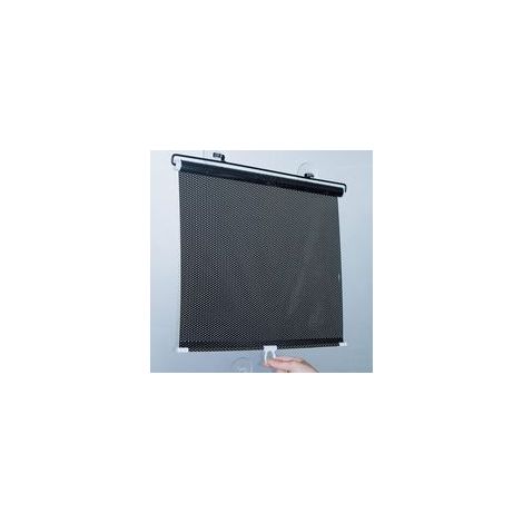 Volet Pare-Soleil Rétractable à Ventouses pour Voiture et Camping-Car, Rideau Occultant Anti-UV pour Fenêtres, Protection Solaire Intérieure, 40x125 cm (1/4)