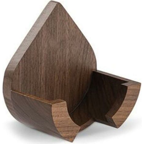 Coffee Filter Holder Wall Mount Wooden Espresso Coffee Filter Holder