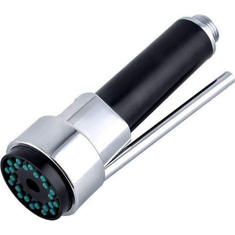 Douchette Robinet Cuisine Laiton Douchette Evier Cuisine Rétractable Mitigeur Douchette Remplacement pour Robinet Douchette Extensible, Chromé, G1/2,OUYLAF (1/5)