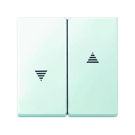 Merten Wippe 2t Jalousie polarweiß mit System M 435519 Pfeile für Bussystem (1/5)