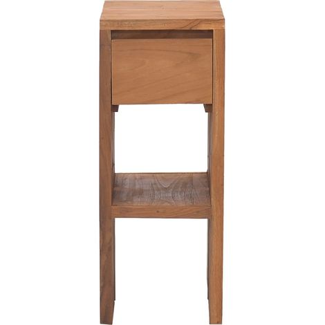 Maison Exclusive - Comodino 20x35x50 cm in Legno Massello di Teak (1/5)