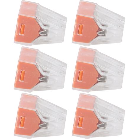 50 Pièces Connecteurs de Jonction à Enfichage Rapide, Bornes Électriques sans Soudure - Kit de Raccordement Câble (PCT-104) (1/5)