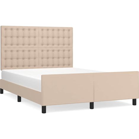 Maison Exclusive - Giroletto con Testiera Cappuccino 140x200 cm in Similpelle (1/5)