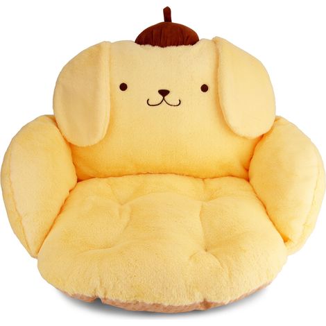 Coussin jaune – Décoration de chambre – Coussins de siège pour chaises de bureau – Coussins de chaise de bureau – Coussin de siège de voiture – Décoration de salle de jeux vidéo (1/5)