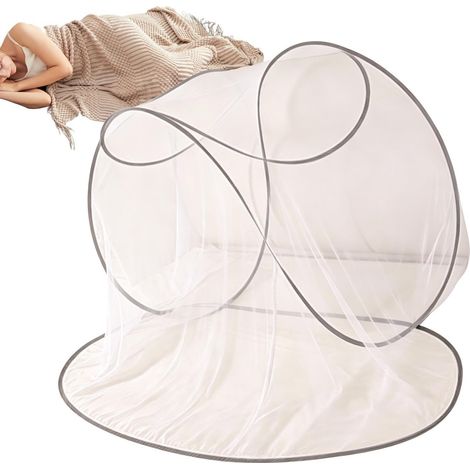 Moustiquaire de lit pliable et portable pour dormir (1/5)