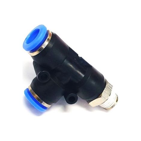 Raccordo a T a L con filettatura tekalan da 1/8" per fi8