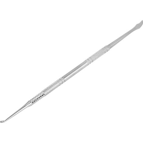 Lot de 6 outils de sculpture argile en acier inoxydable, couteau à modeler, lames dentelées pour céramique et poterie, kit de gravure artisanal (A-6) (1/5)