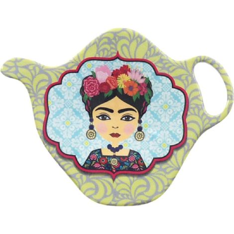 Soucoupe pour sachet de thé Frida Khalo 1
