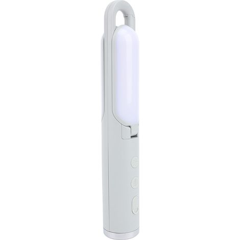 Lanterne de camping pliable, lampe torche rechargeable USB, lampe de tente multifonction avec crochet pour les pannes de courant, usage intérieur et extérieur, verte (1/5)