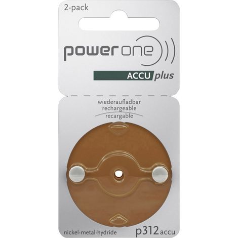 Powerone P312 Hörgeräteakku ZA 312 NiMH 23 mAh 1.2 V 2 St.