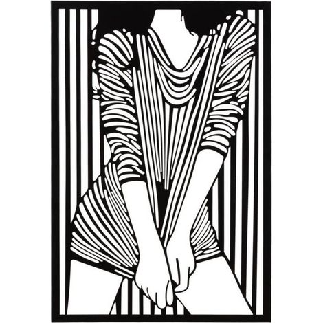 Decorazione Parete Elegante cm 40X1,3X60 - FASHIONABLE (1/5)