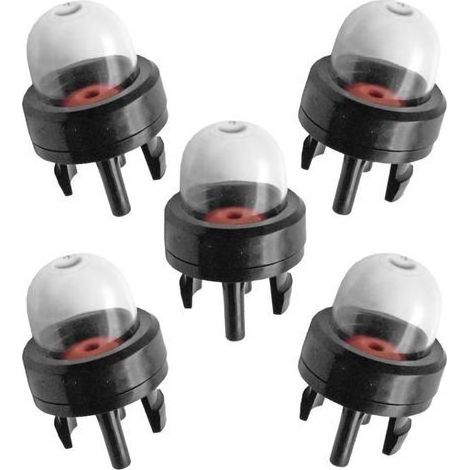 Lot de 5 pompes d'amorçage carburateur compatibles Walbro tronçonneuses Stihl et McCulloch pièces de rechange (1/3)