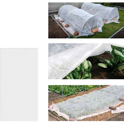 Sac de protection des plantes de jardin sac de protection des plantes d'hiver couverture de protection contre le froid et le gel 2.77.5m (1/5)