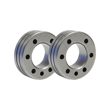 Lot de 2 galets type C fil acier Ø 0.6/0.8 GYS