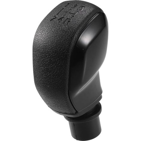 Pommeau de Vitesse pour Peugeot 208 301 2008 308 en Matière Plastique Métallisée Noire - Montage Simple et Ergonomique (1/4)